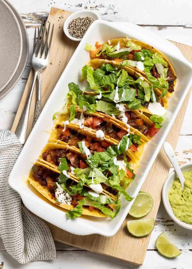 Crunchy-Vegetarian-Tacos