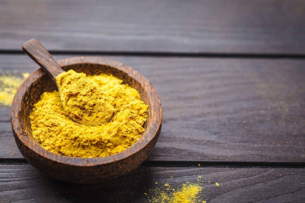 Nutritional yeast as a source of vitamin B1 (thiamine)