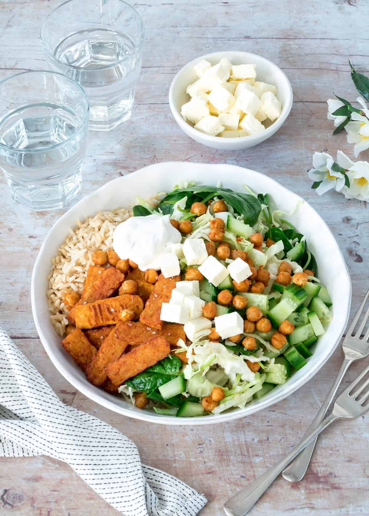 Recipe Tempeh fusion bowls D'Connect