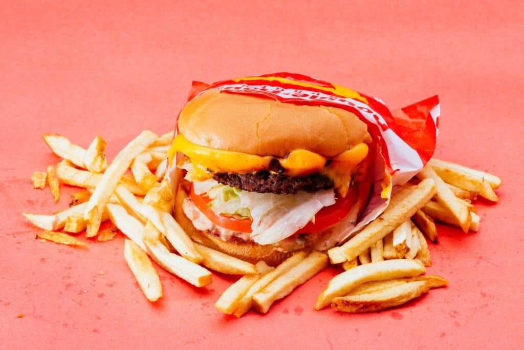 Fast food and unhealthy fats