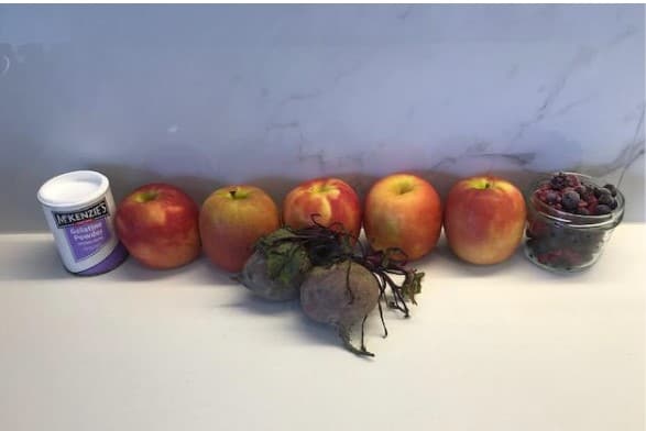 Apple and Beetroot Jellies Ingredients