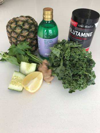 Ingredients for Green Juice