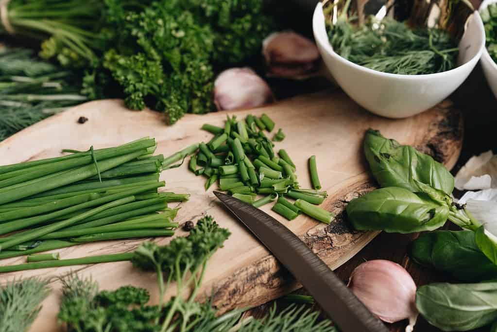 Herbs and food preparation