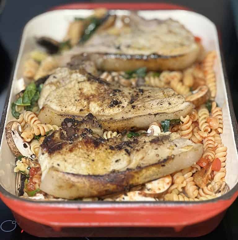 Recipe: Pork Chops &amp; Pasta | D'Connect