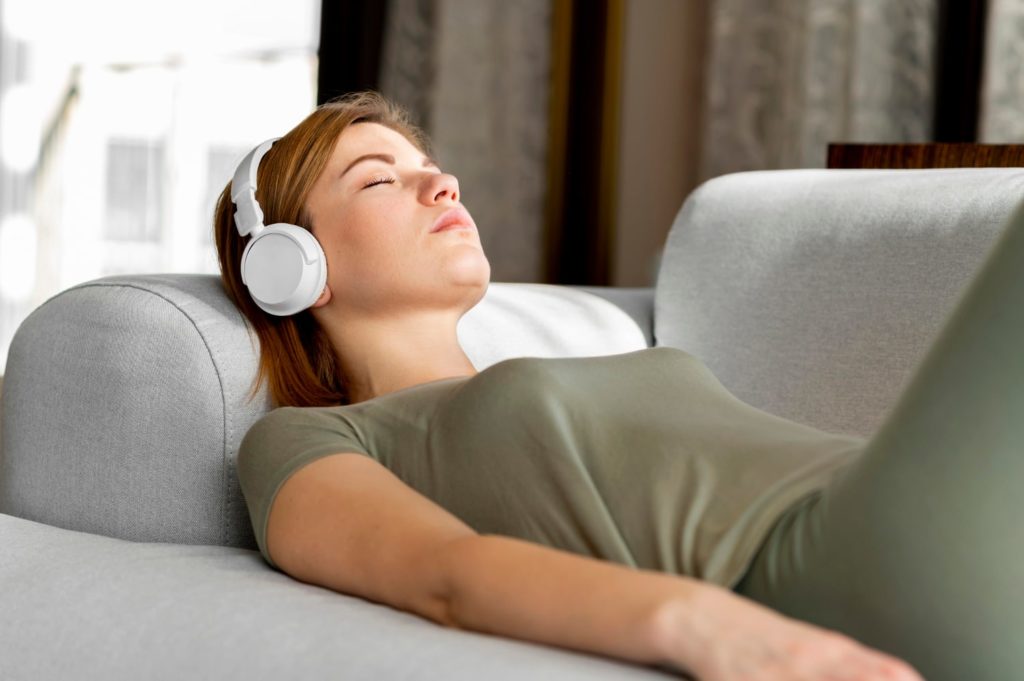 Audio track for self-hypnosis