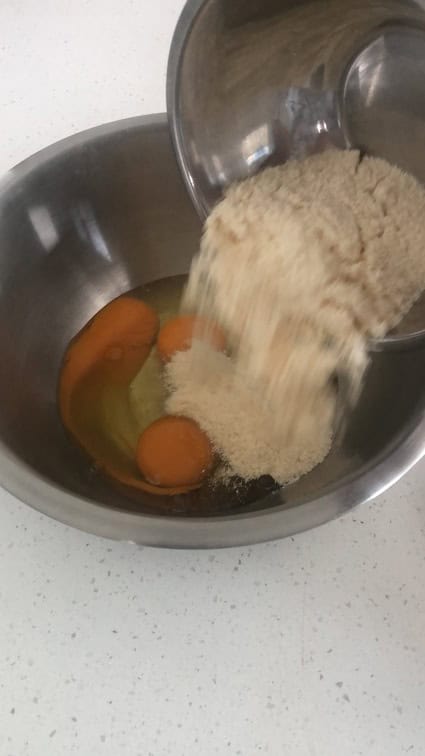Add coconut flour