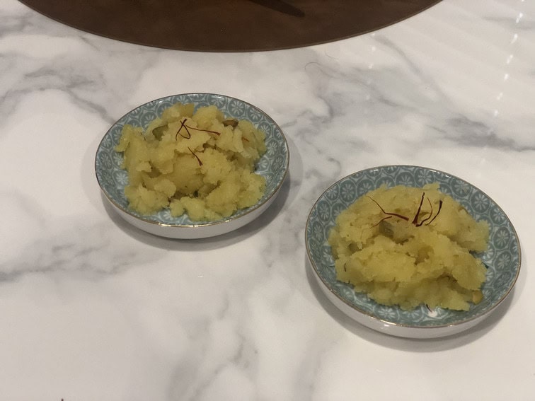 Semolina halva -Egg free