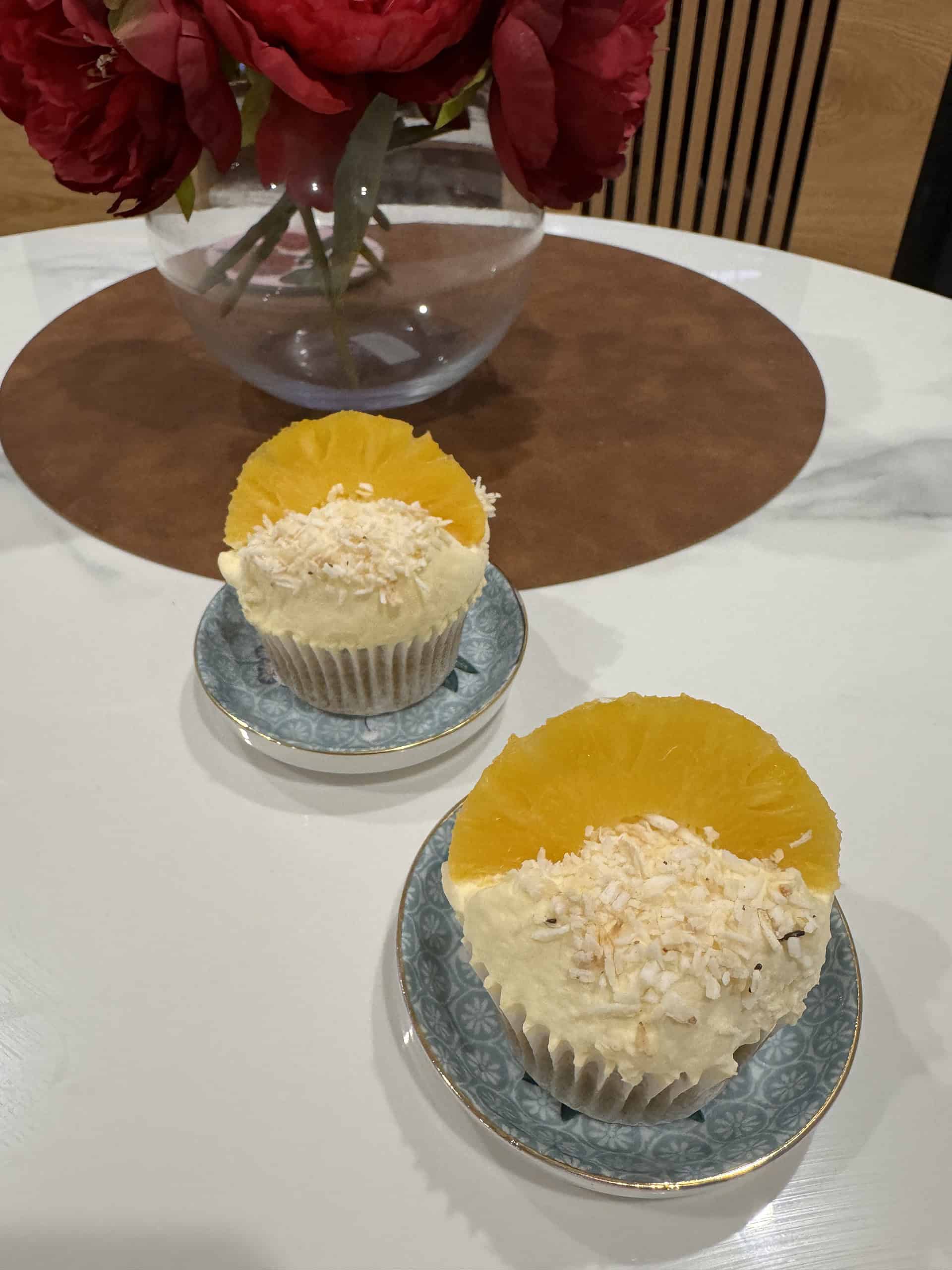 Imge of post Recipe: Gluten-Free Coconut and Pineapple Cupcakes