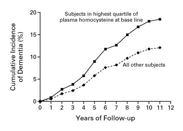 Plasma Homocysteine as a Risk Factor for Dementia and Alzheimer’s Disease