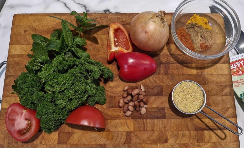 Fonio Pilaf ingredients