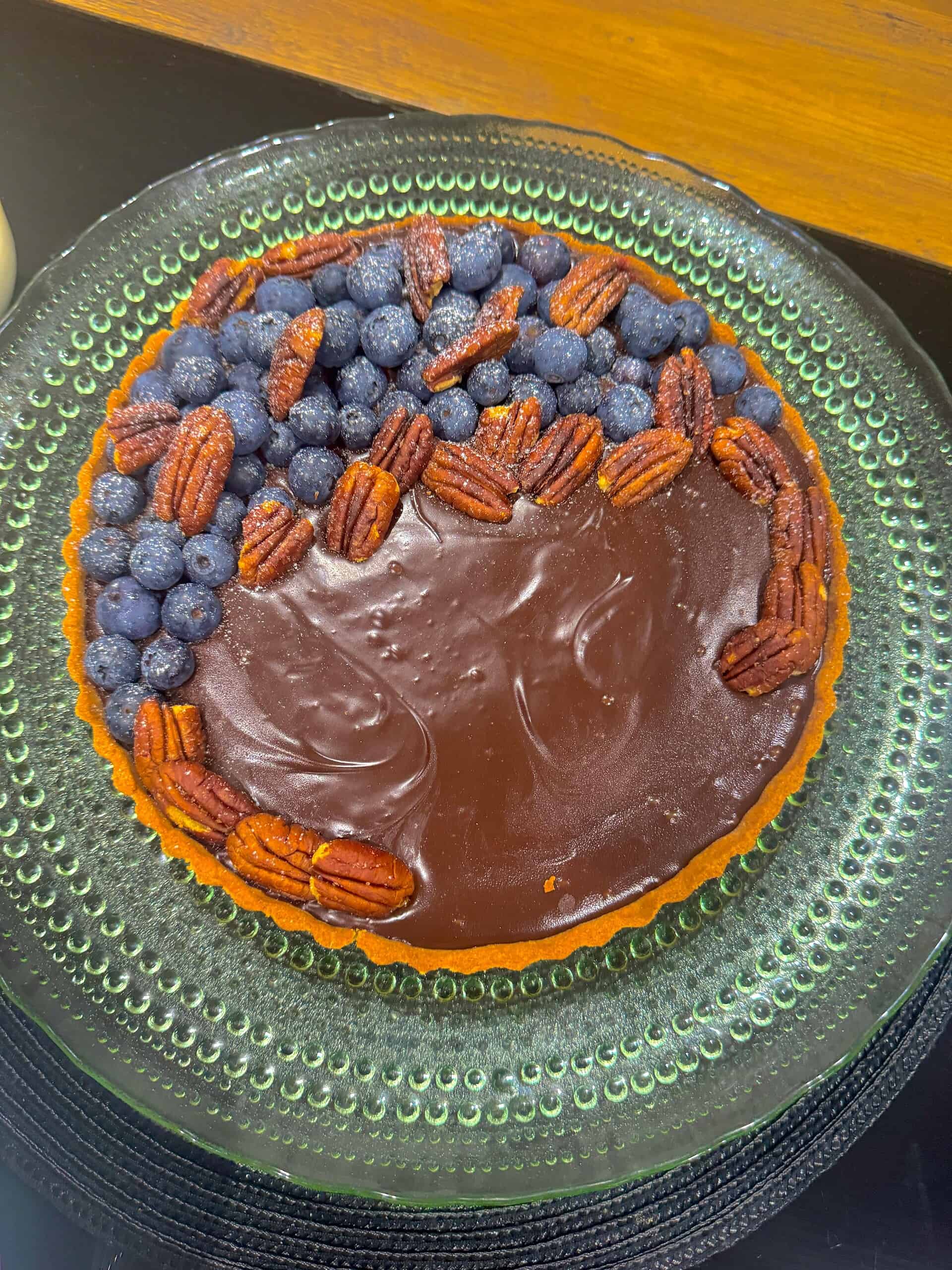 Imge of post Recipe: Dark Chocolate Tart