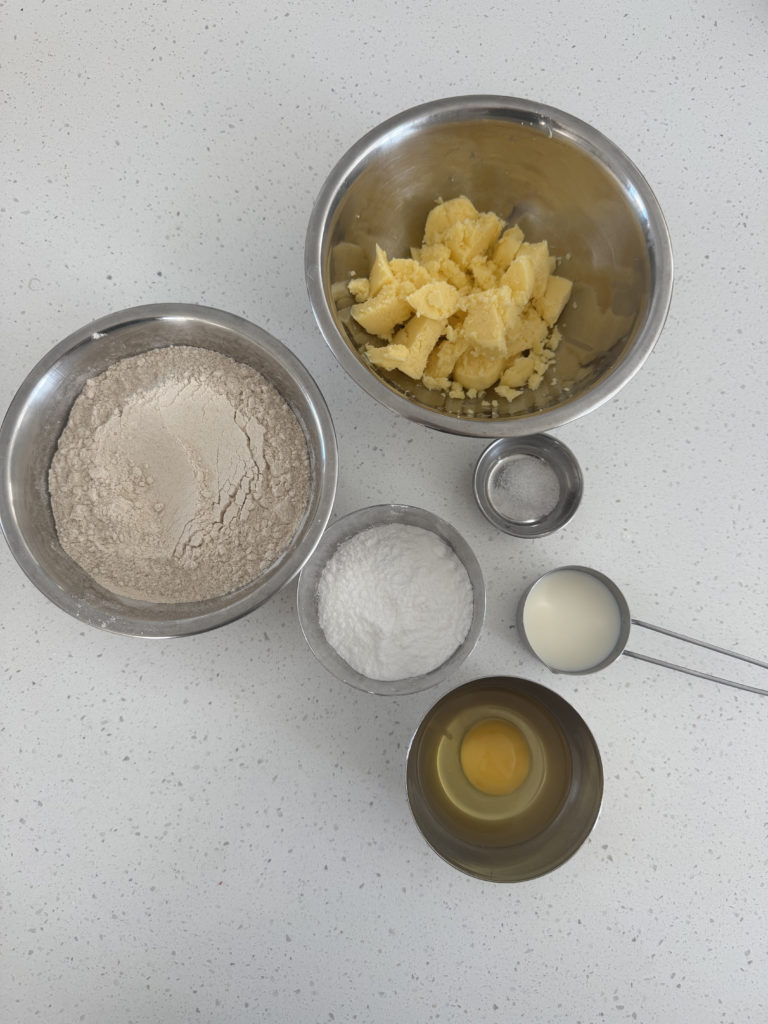 Dark chocolate tart ingredients