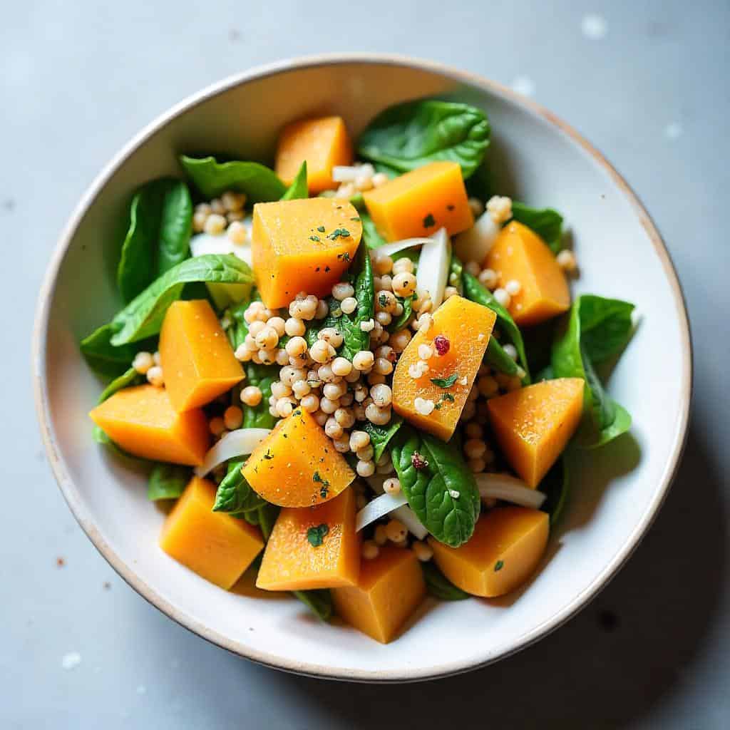 Feijoa, Persimmon and Fennel Crunch (V)