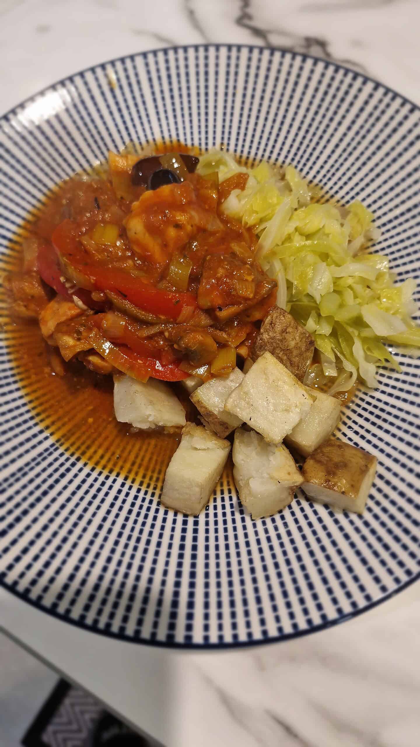 Imge of post Recipe: Poached Greek Monkfish