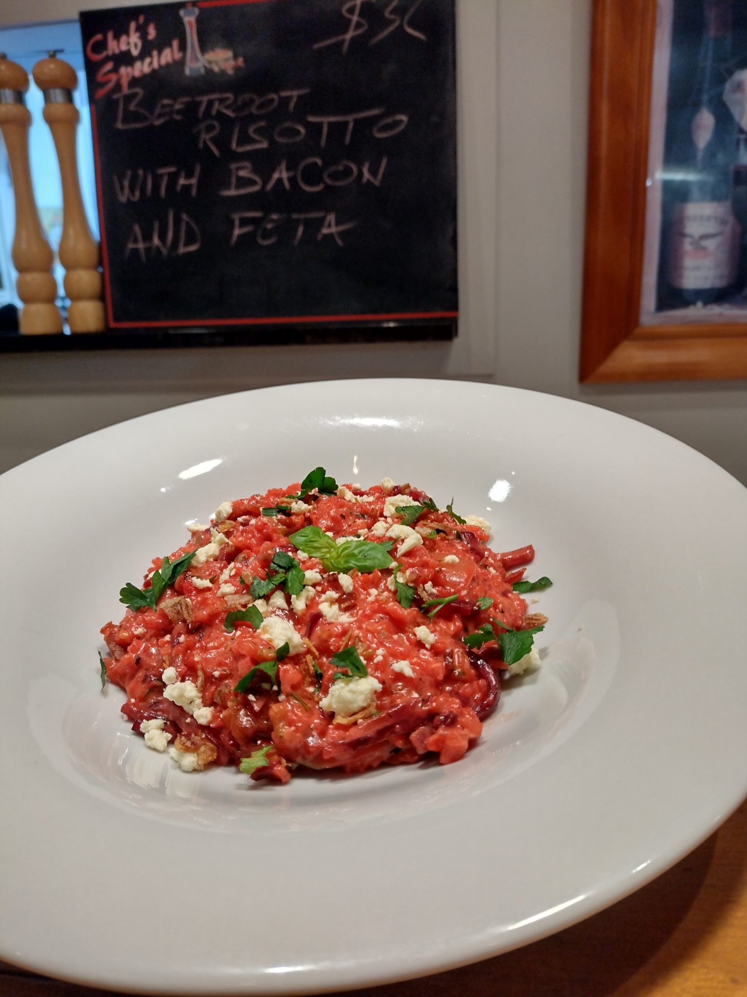 Recipe: Beetroot Risotto with Bacon and Feta | D'Connect