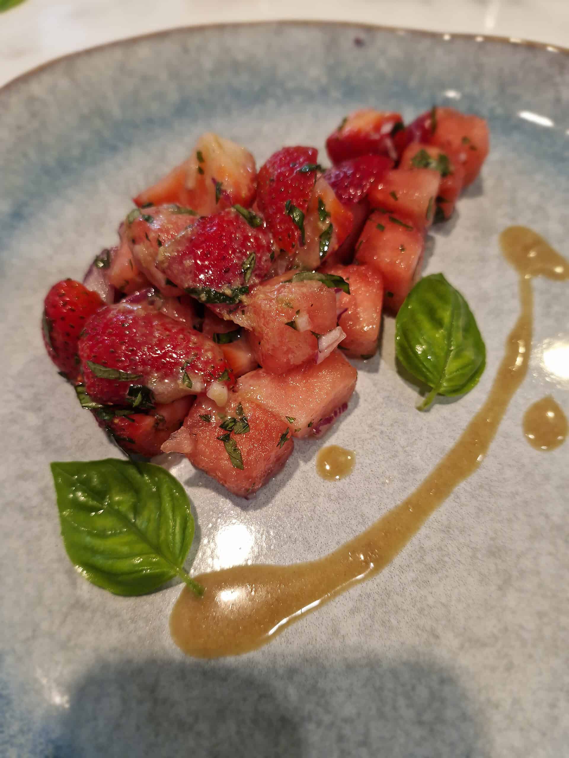 Imge of post Recipe: Strawberry and Watermelon Salad
